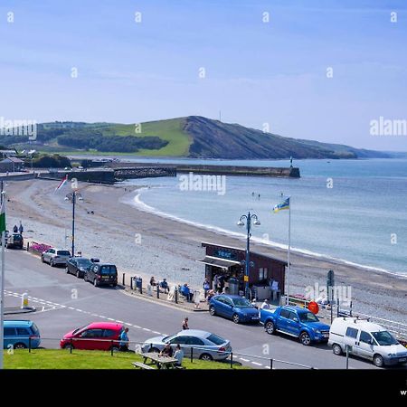 Seafront Apartment With Balcony, Parking And Sea Views 애버리스트위스 외부 사진